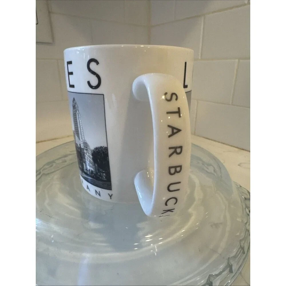 Starbucks 2005 City Scenes Series 18 oz Los Angeles Coffee Mug/Cup By Barista